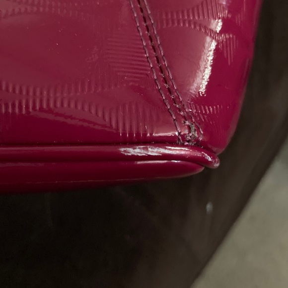 Coach Patent Leather Monogrammed “C” Tote Bag - Picture 6 of 12